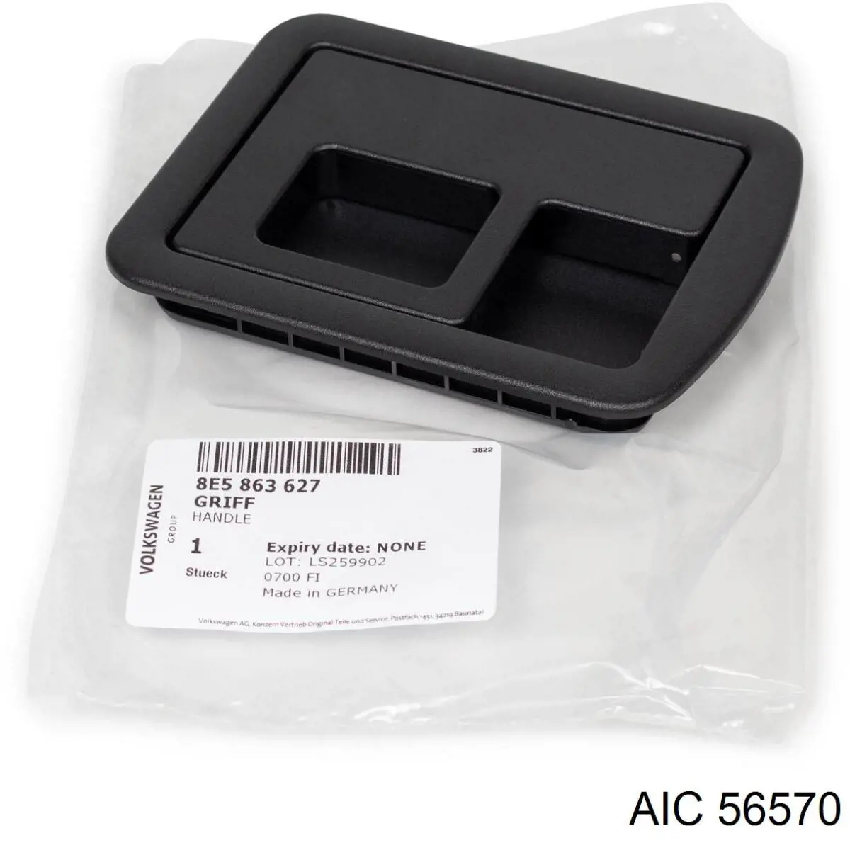 Sensor De Alarma De Estacionamiento(packtronic) Parte Delantera/Trasera 56570 AIC