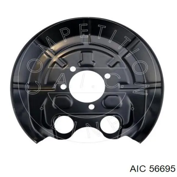 56695 AIC proteção esquerda do freio de disco traseiro