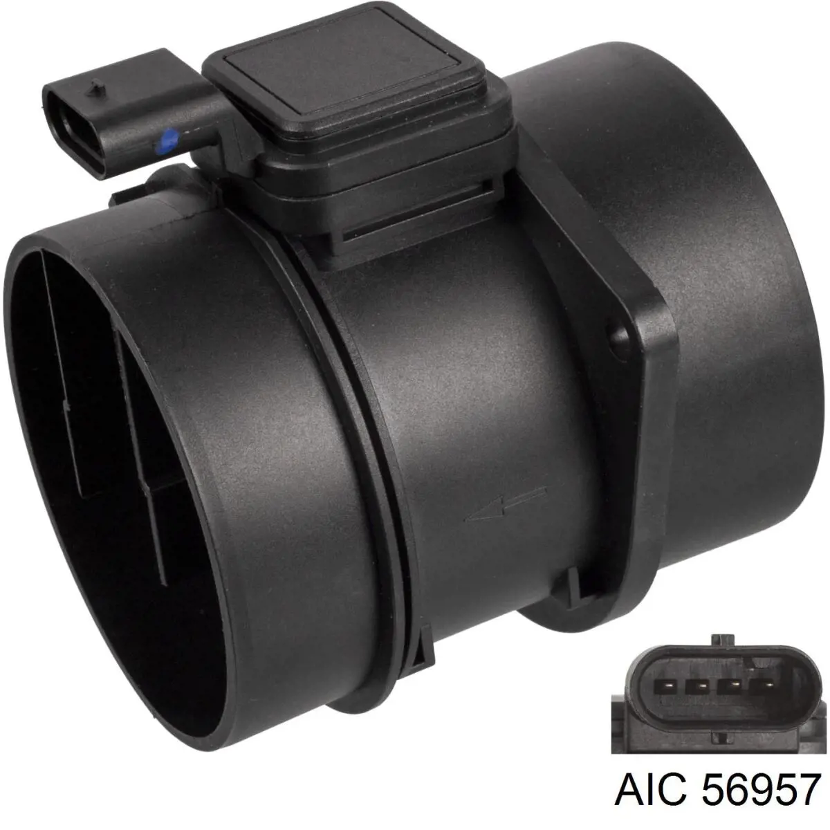 56957 AIC sensor de fluxo (consumo de ar, medidor de consumo M.A.F. - (Mass Airflow))