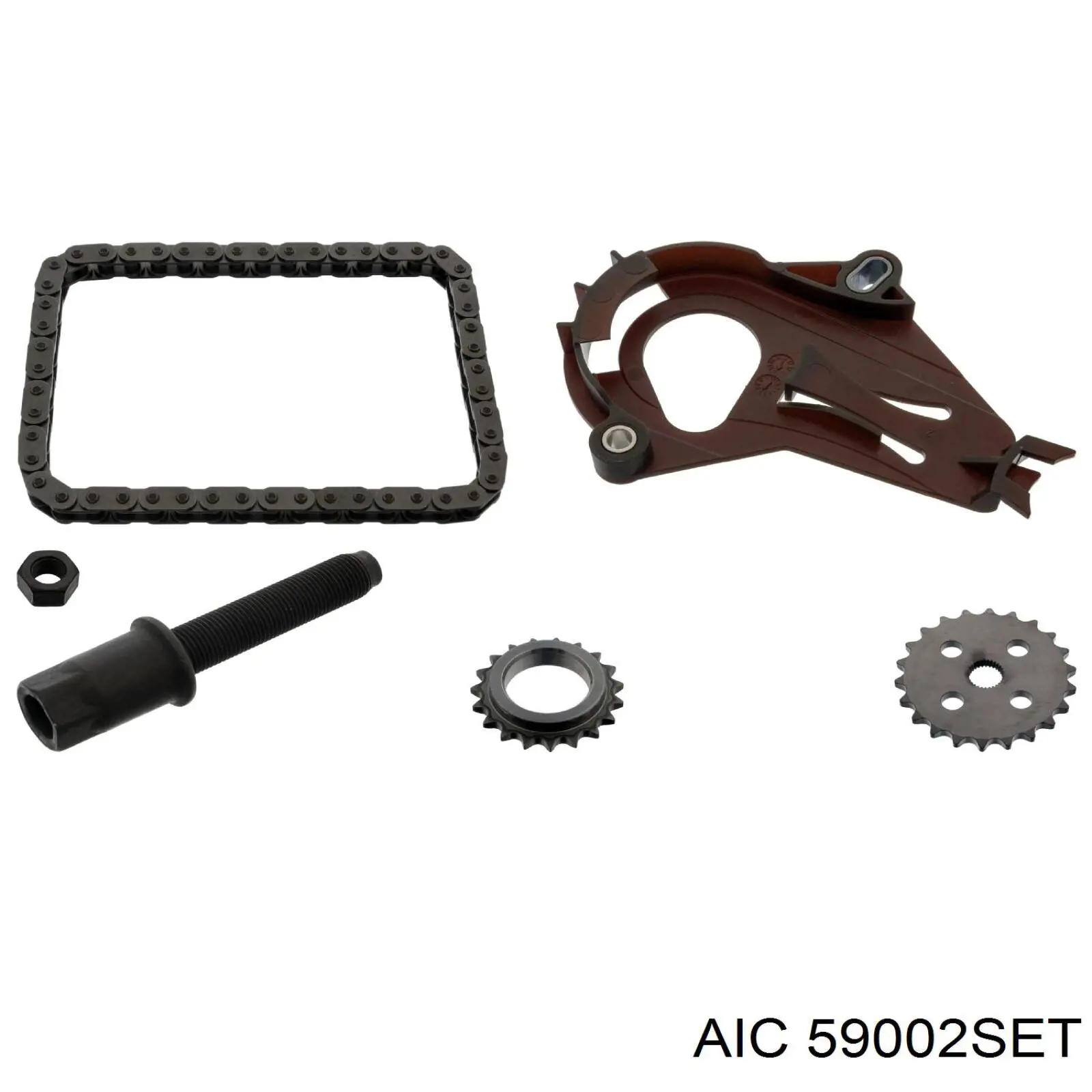 Ремкомплект ГРМ AIC 59002SET цена, от 149.01 USD