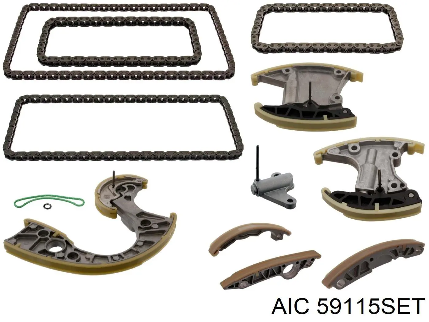 Ремкомплект ГРМ AIC 59115SET цена, от 669.06 USD