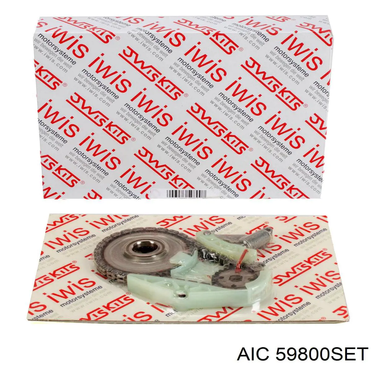 Цепь масляного насоса, комплект 59800SET AIC