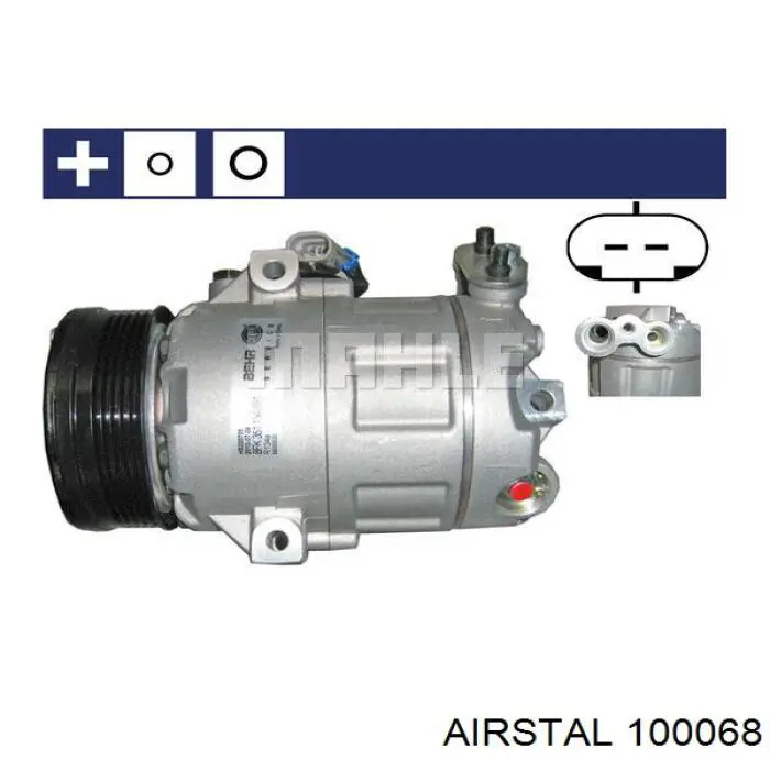 10-0068 Airstal компрессор кондиционера