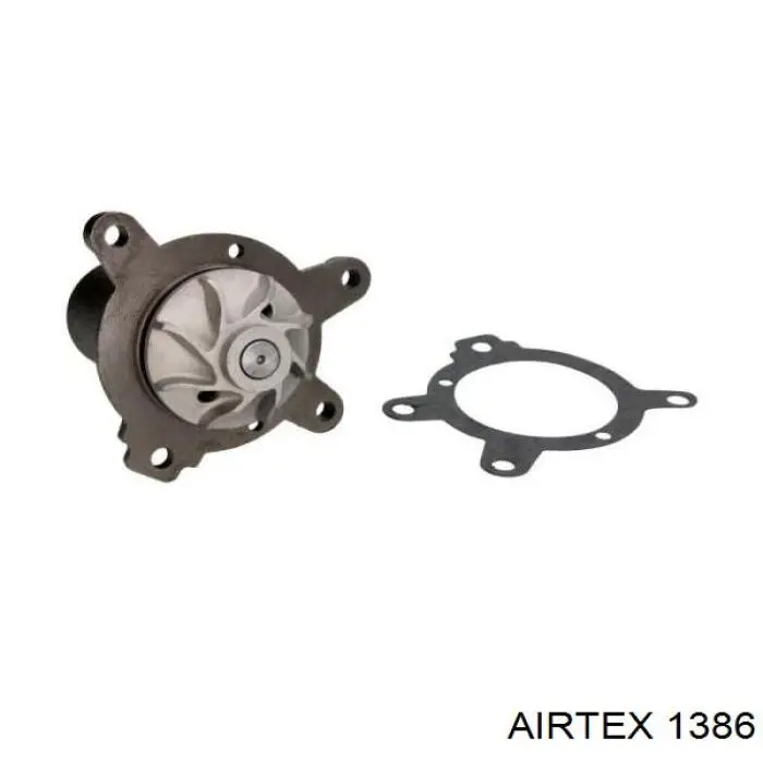 Помпа охлаждения Airtex 1386 цена, от 41.53 USD