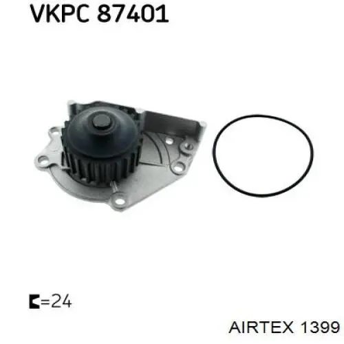 Купить 1399 Airtex Насос охлаждения