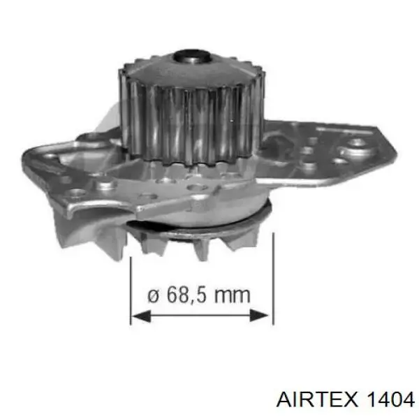 Помпа охлаждения Airtex 1404 цена, от 26.76 USD