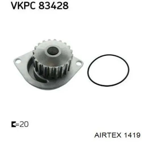Помпа охлаждения Airtex 1419 цена, от 18.60 USD
