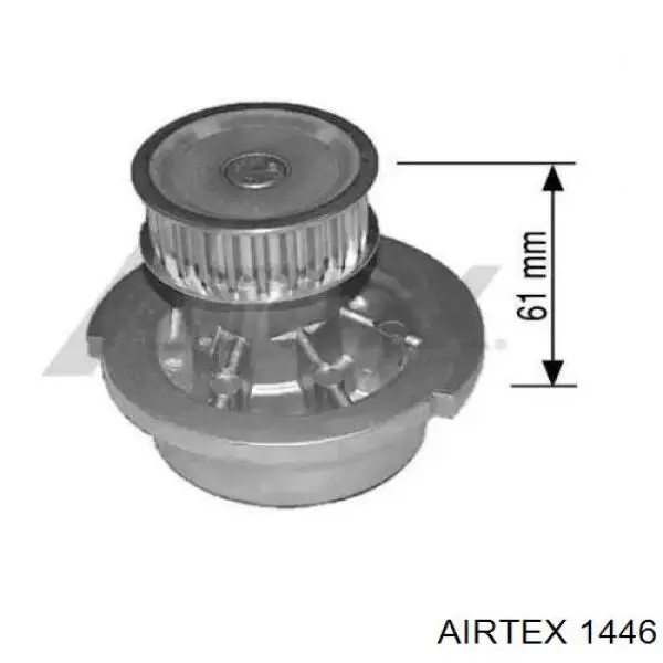 1446 Airtex помпа