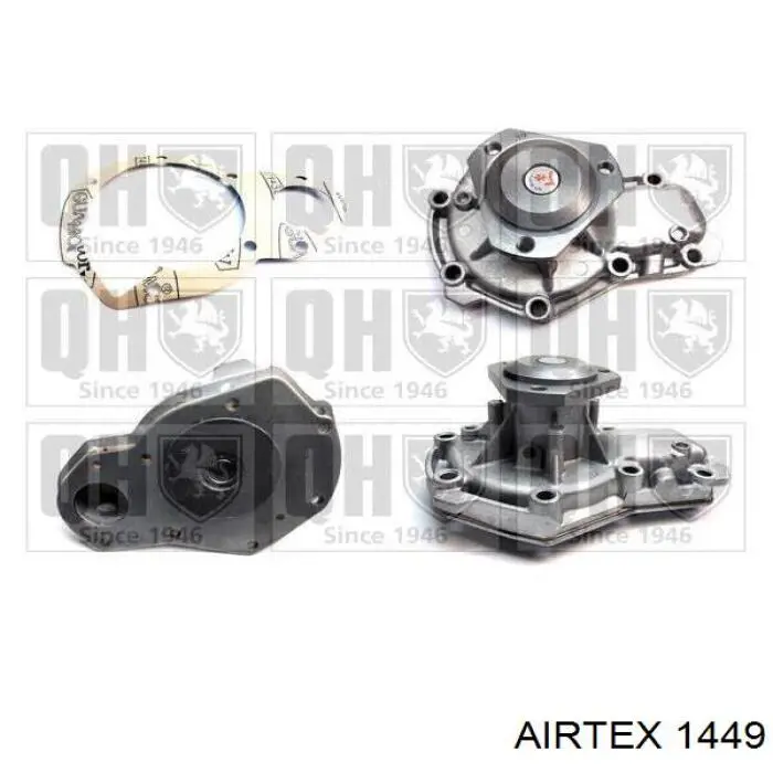 Помпа охлаждения Airtex 1449 цена, от 27.15 USD