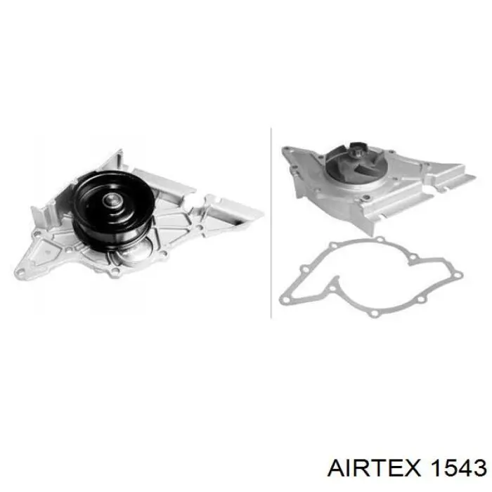 Помпа охлаждения Airtex 1543 цена, от 38.46 USD