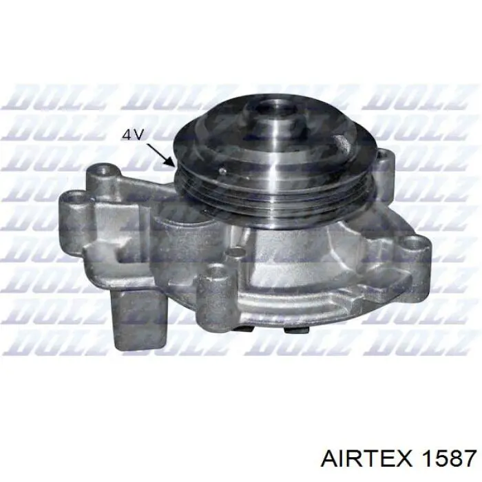 Помпа охлаждения Airtex 1587 цена, от 38.62 USD