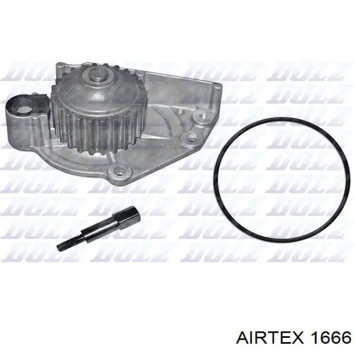 Помпа охлаждения Airtex 1666 цена, от 30.70 USD