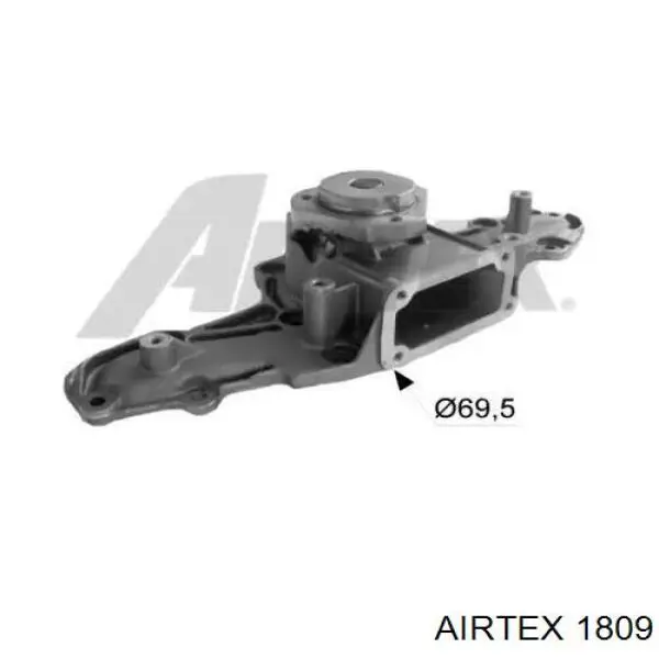 1809 Airtex помпа