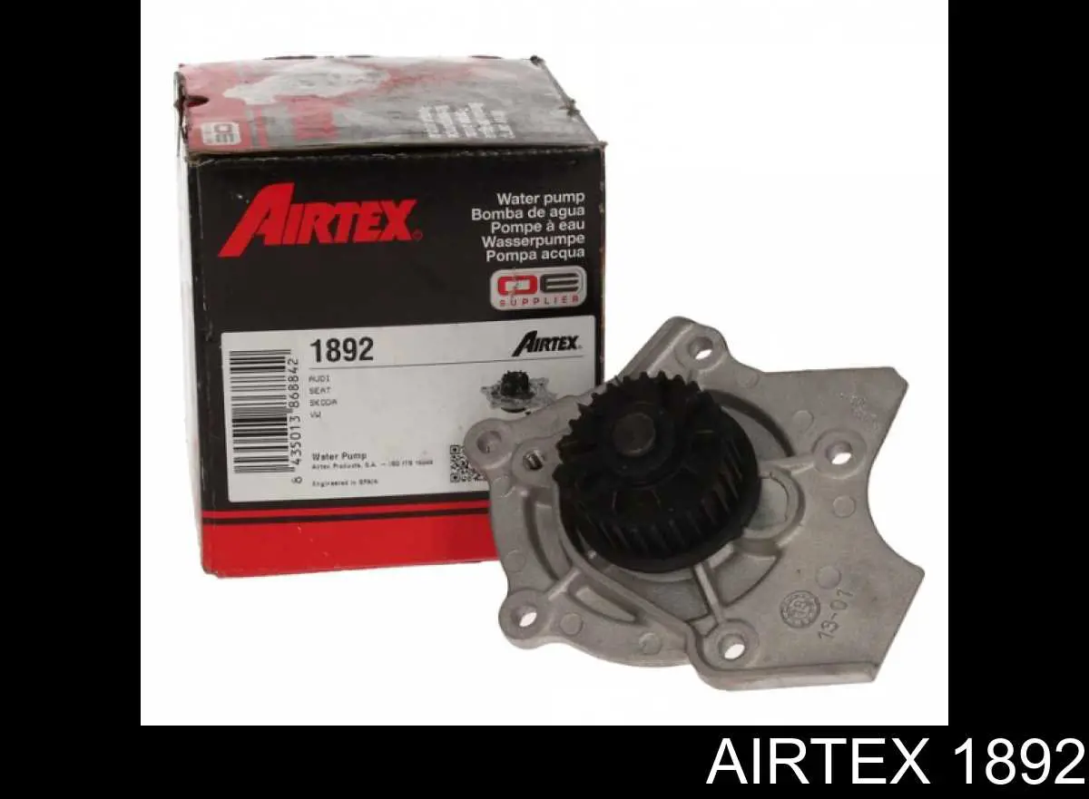 Помпа охлаждения Airtex 1892 цена, от 32.24 USD