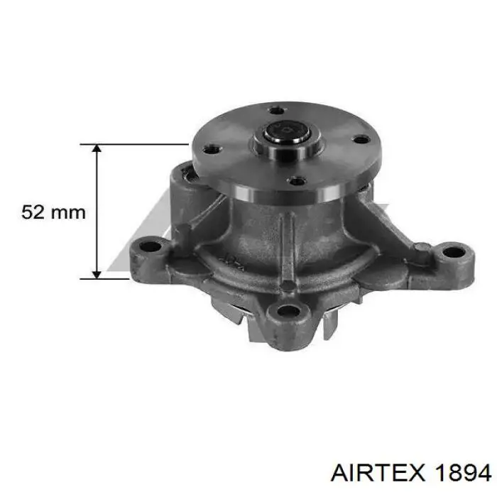 1894 Airtex помпа