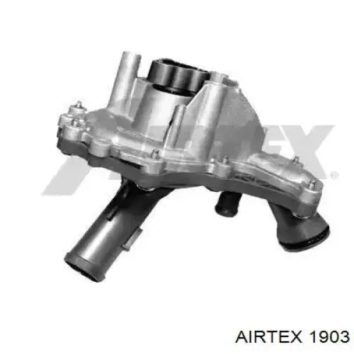 1903 Airtex помпа водяная (насос охлаждения, в сборе с корпусом)