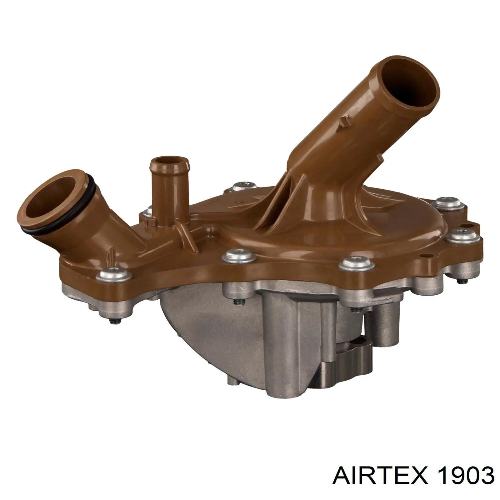 Купить 1903 Airtex Помпа водяная (насос) охлаждения, в сборе с корпусом
