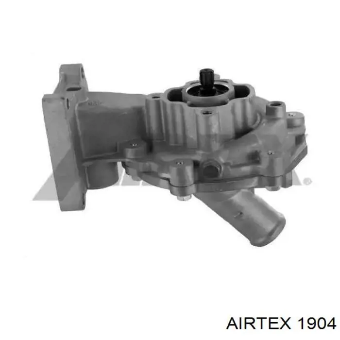 1904 Airtex помпа водяная (насос охлаждения, в сборе с корпусом)