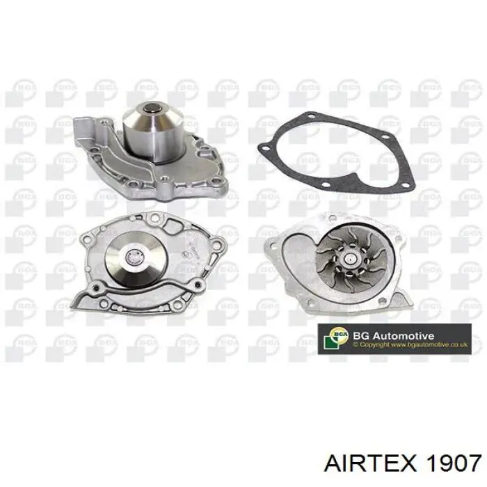 Помпа охлаждения Airtex 1907 цена, от 38.15 USD