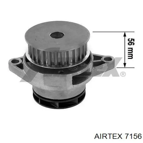 Помпа охлаждения Airtex 7156 цена, от 36.50 USD