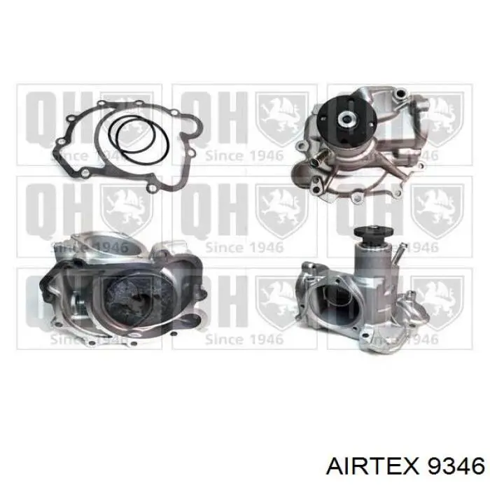 Помпа охлаждения Airtex 9346 цена, от 68.41 USD