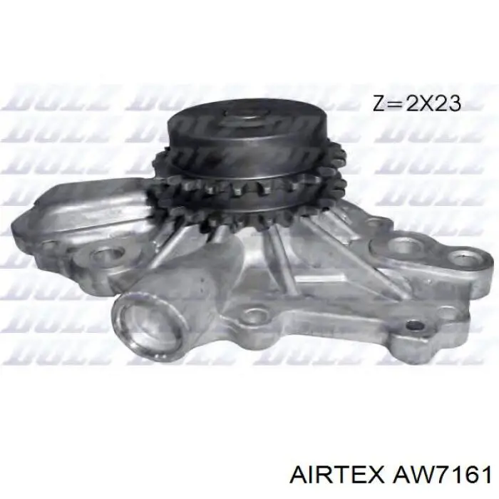 Помпа охлаждения Airtex AW7161 цена, от 70.21 USD