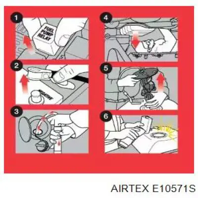 Купить E10571S Airtex Датчик указателя уровня топлива