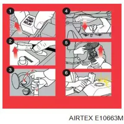 Unidad de alimentación de combustible E10663M Airtex