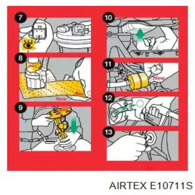 Бензонасос E10711S Airtex