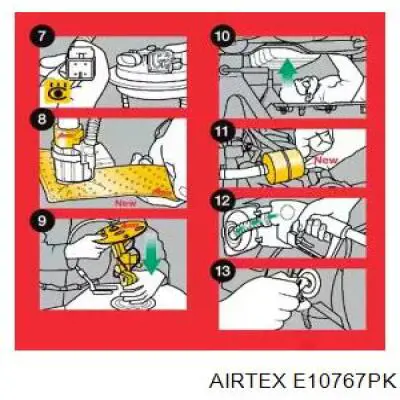 Модуль бензонасоса Airtex E10767PK цена, от 100.20 USD