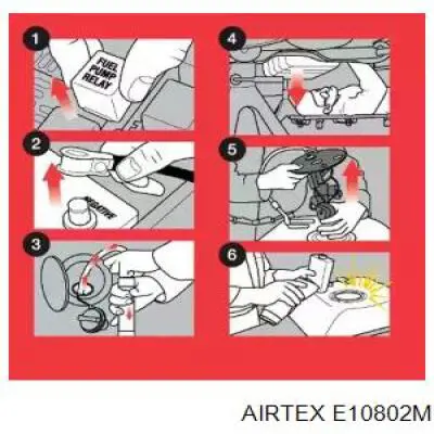 E10802M Airtex Электробензонасос