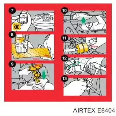 Топливный насос электрический погружной E8404 Airtex