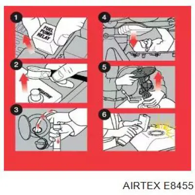 Насос топливный Airtex E8455 цена, от 20.74 USD
