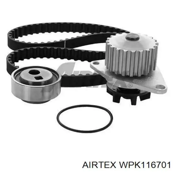 Kit correa de distribución WPK116701 Airtex