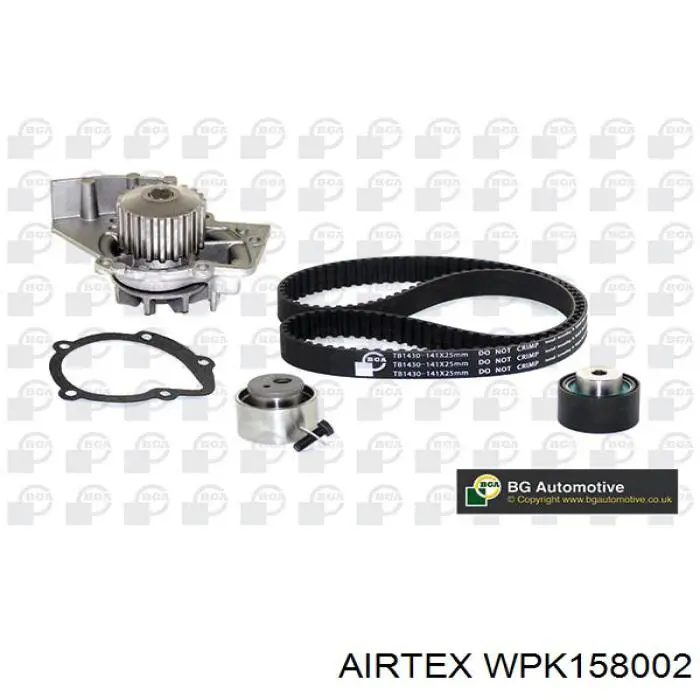 Комплект ГРМ WPK158002 AIRTEX