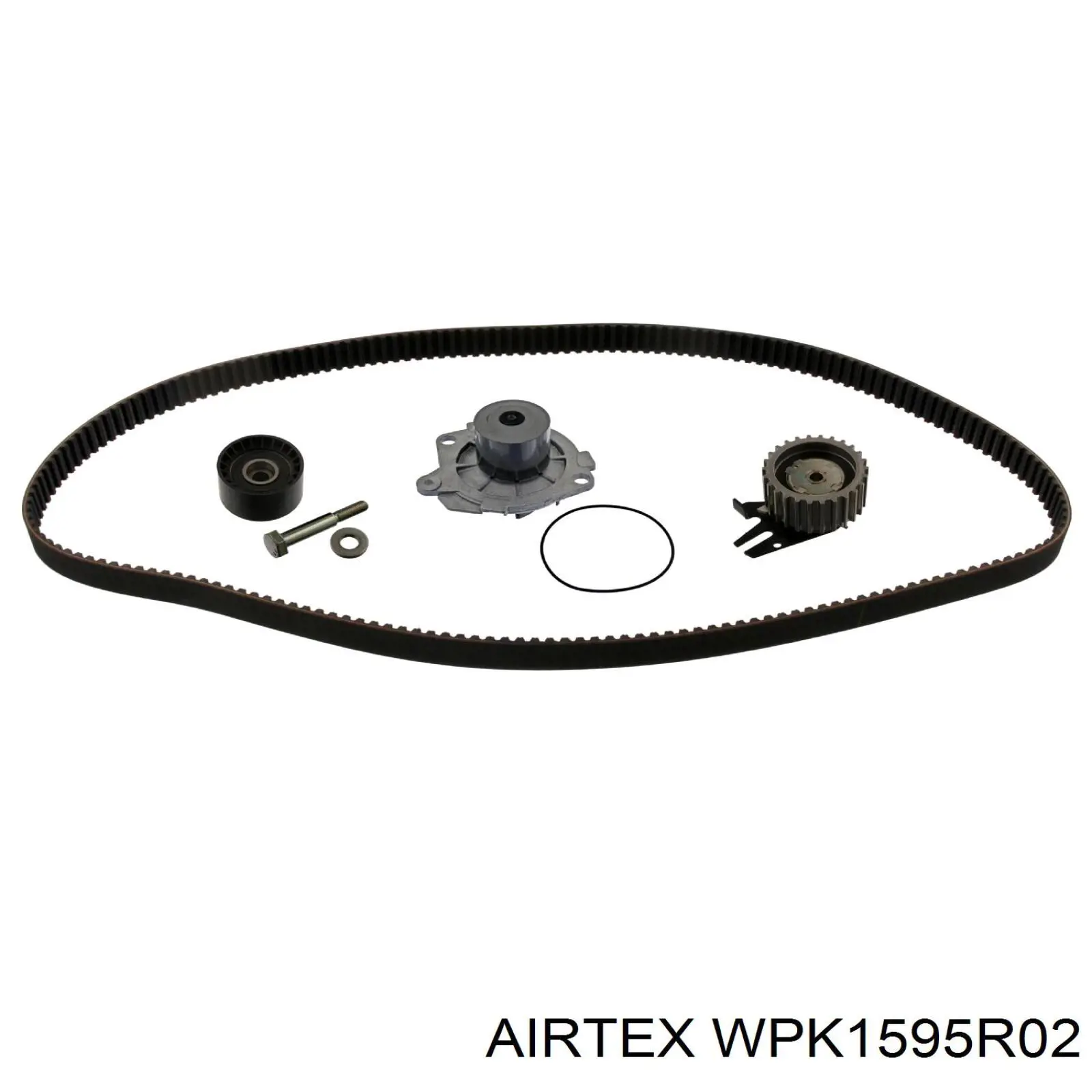 ГРМ ремни, комплект Airtex WPK1595R02 цена, от 81.59 USD