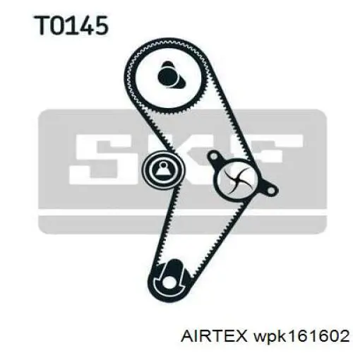 Комплект ГРМ wpk161602 AIRTEX