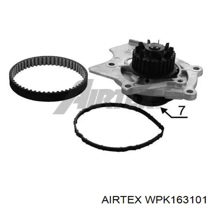 Комплект ГРМ WPK163101 Airtex