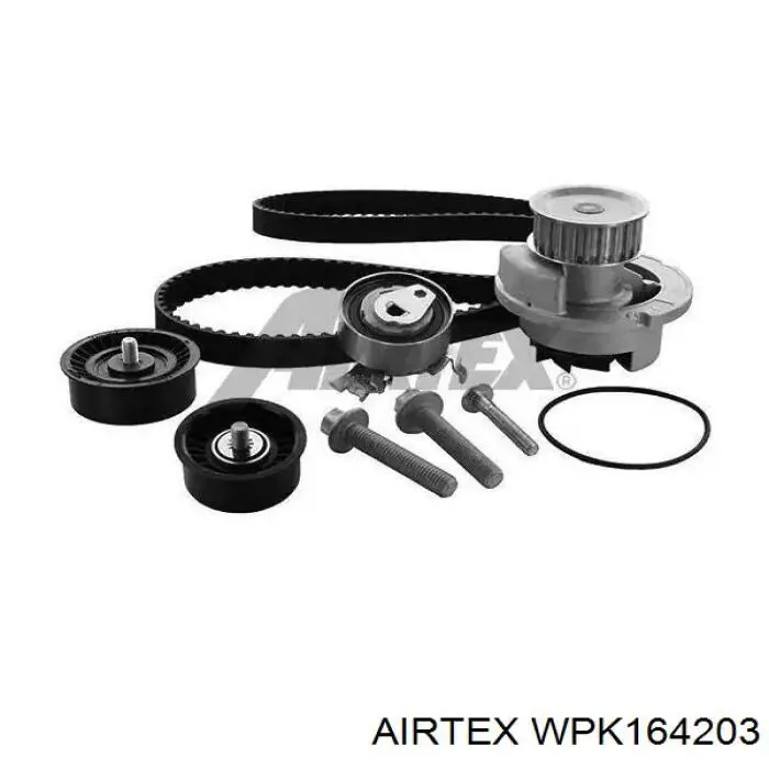 Комплект ремня ГРМ WPK164203 Airtex