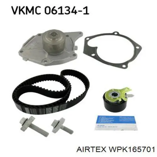 Kit correa de distribución WPK165701 Airtex