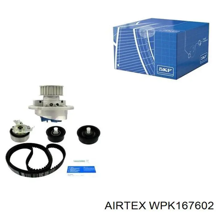 Ремень ГРМ, комплект Airtex WPK167602