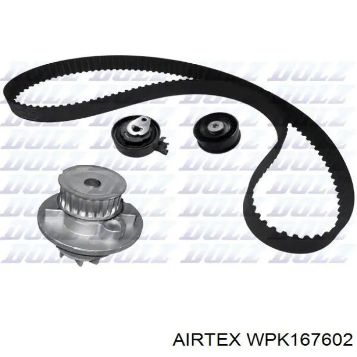 ГРМ ремни, комплект Airtex WPK167602 цена, от 89.15 USD