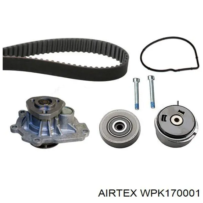 ГРМ ремни, комплект Airtex WPK170001 цена, от 111.51 USD