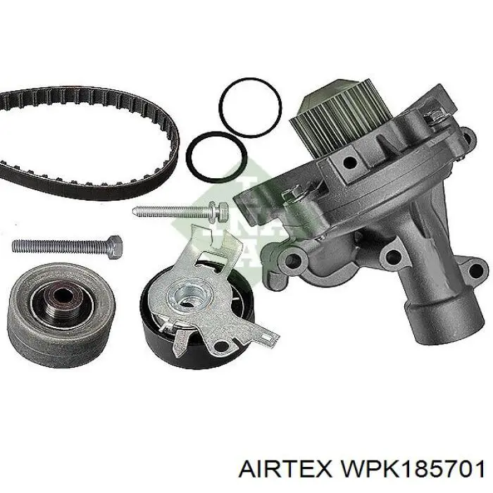 WPK185701 Airtex Комплект ремня ГРМ