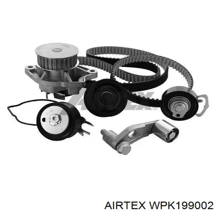 WPK199002 Airtex correia do mecanismo de distribuição de gás, kit