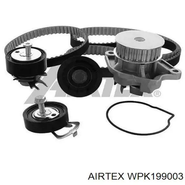 WPK-199003 Airtex correia do mecanismo de distribuição de gás, kit