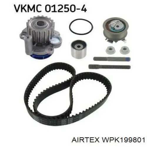 Купить WPK199801 Airtex Комплект ГРМ