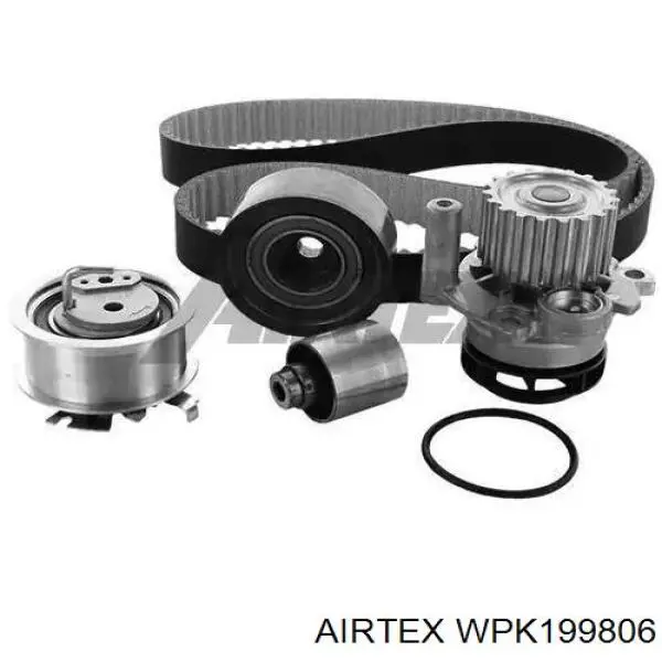 WPK-199806 Airtex correia do mecanismo de distribuição de gás, kit