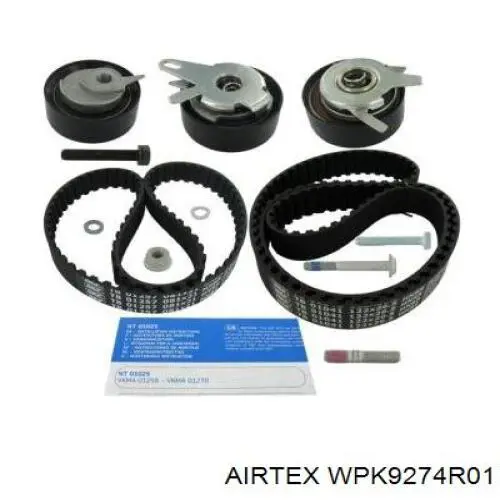 Ремень ГРМ, комплект Airtex WPK9274R01