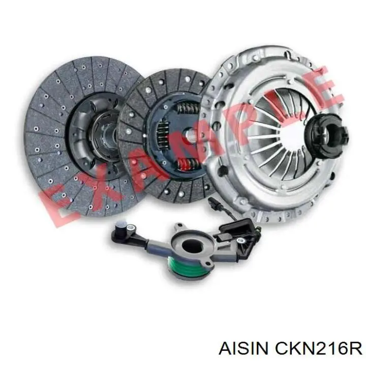 CKN216R Aisin kit de embraiagem (3 peças)